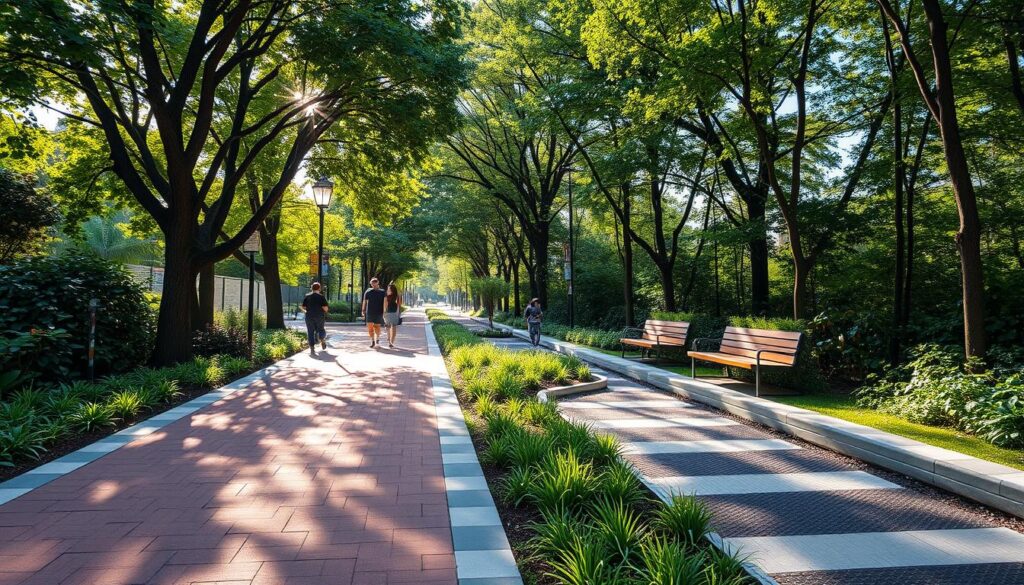 الاستدامة البيئية في تصميم الأرصفة